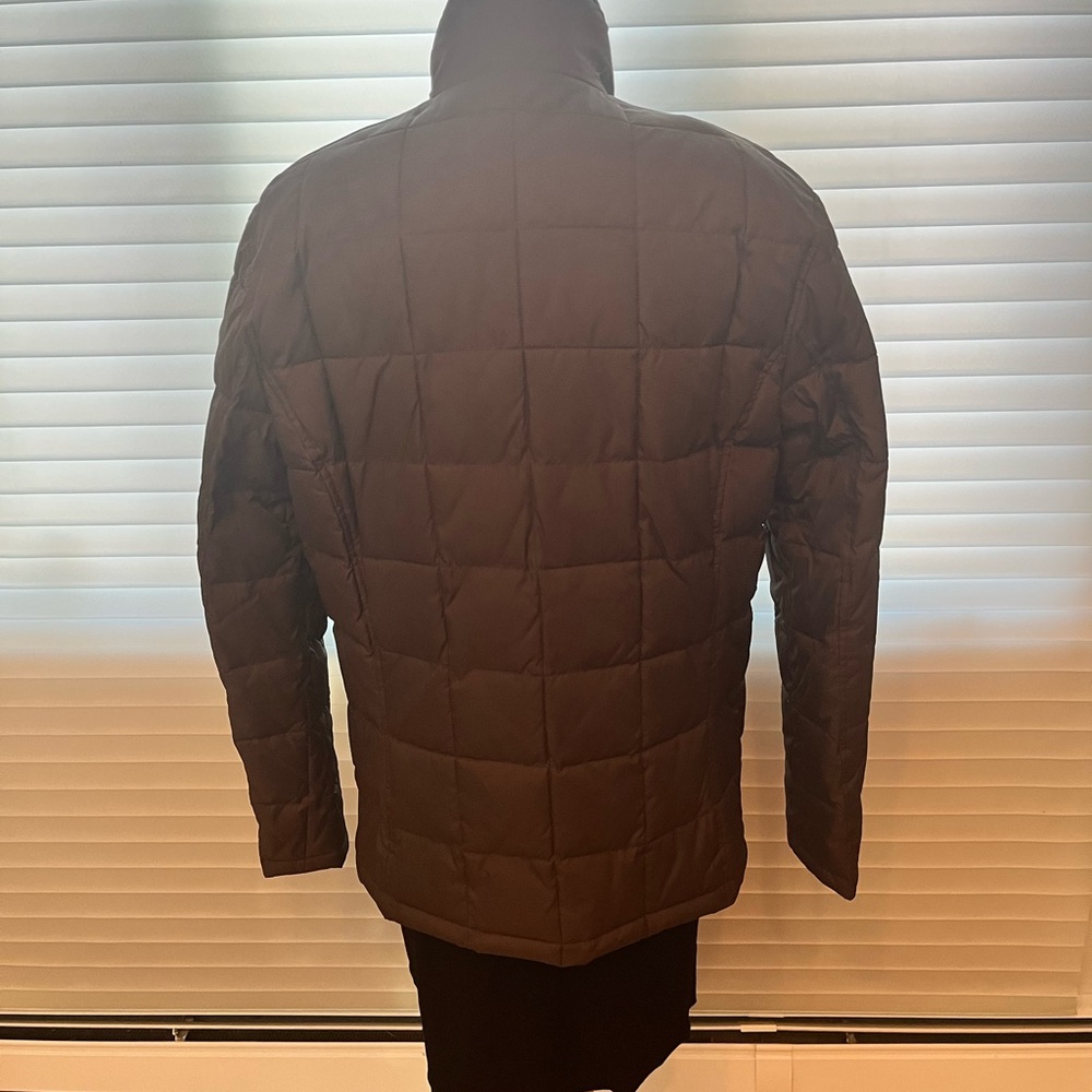 NWOT Cole Haan Men's Brown Puffer Jacket - Picture 4 of 7
